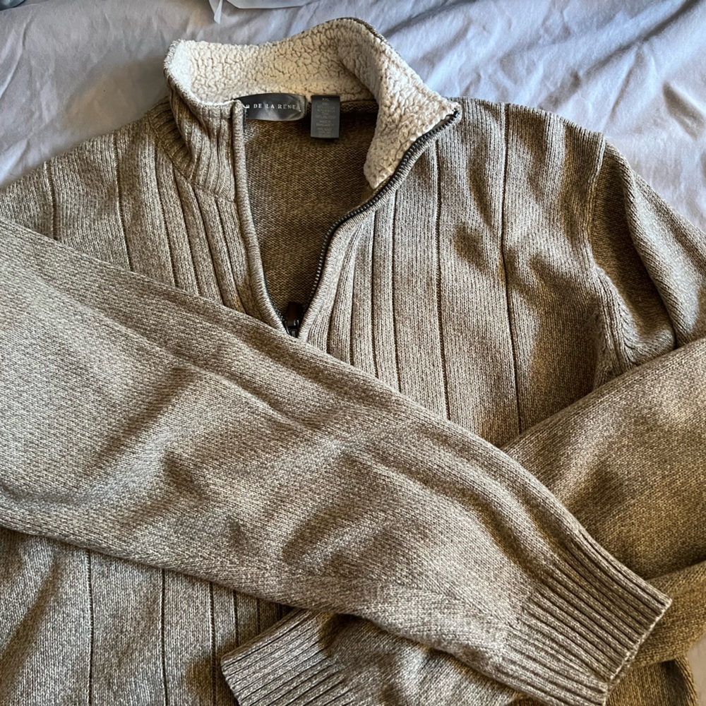 Oscar De La Renta XXL Men’s Quarter Zip